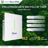 PIN LITHIUM DEYE MODEL : RW-F10.2 Áp Thấp